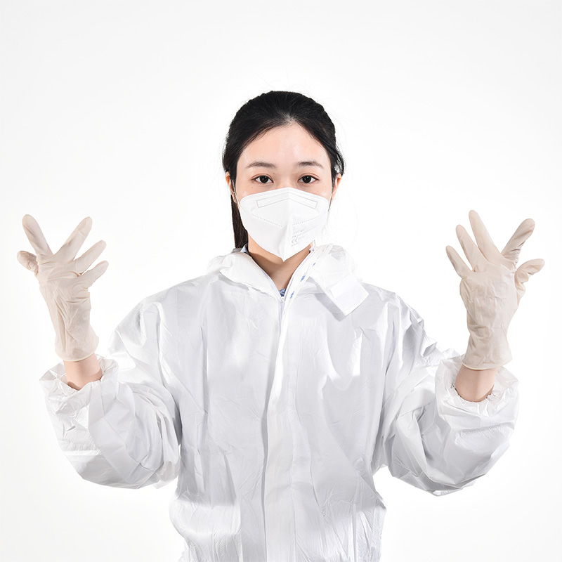 Disposable Latex Gloves for Lab Use(YG-HP-05) (2)