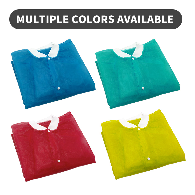 colorful lab coat details for black lab cot use